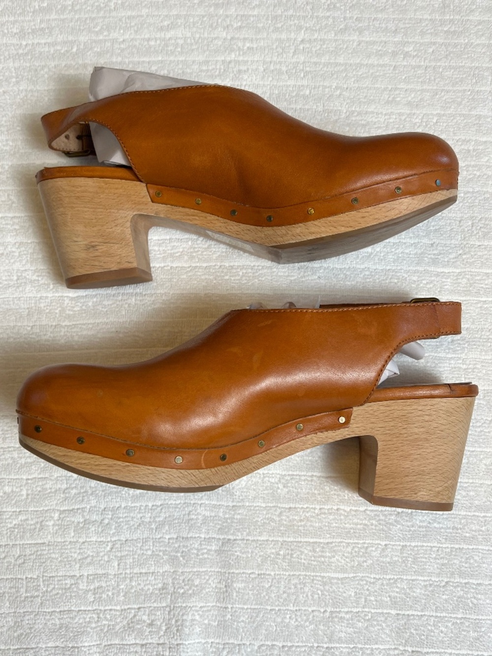 Madewell Mario Slingback Leather Clogs - Picture 3 of 15